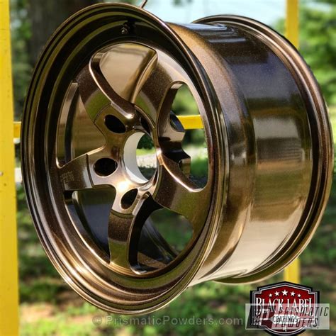 Forged Weld Racing Wheels Coated In A Bronze Chrome Finish Gallery