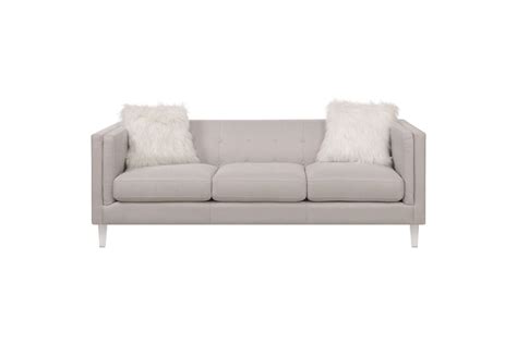 Scott Living Hemet Light Grey Modern Sofa At Gardner White