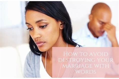 How To Avoid Destroying Your Marriage With Words Fab Wives Sexless