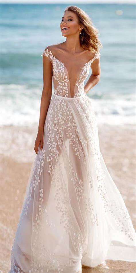 Pin On Beach Wedding Dresses