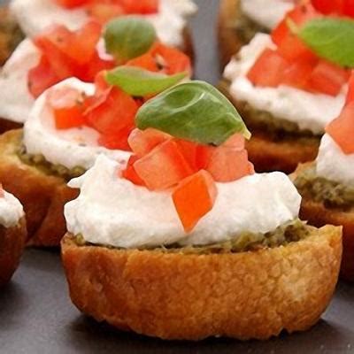 This goat cheese potato gratin recipe is a variation of my husband's classic potato gratin dauphinois i love his gratin, actually his grandmother's recipe, but i also so, when i had some extra goat cheese and potatoes that needed to be used, i decided to put my own spin on this dish and this is the result. Bruschettas with Goats' Cheese, Basil and Tomato | Recipes | Delia Online