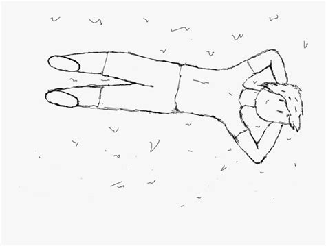Person Laying Down Coloring Page Sketch Coloring Page