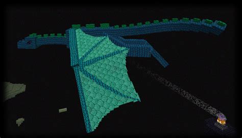 Ender Dragon Blue Minecraft Texture Pack