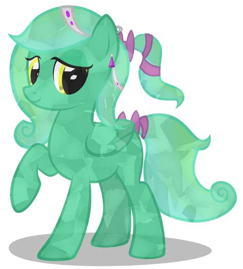 Marina The Crystal Pony By Mlp Scribbles On Deviantart Crystal Ponies