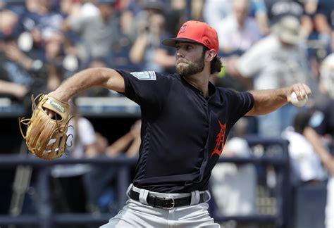 Detroit Tigers Starting Pitcher Daniel Norris Delivers During The First