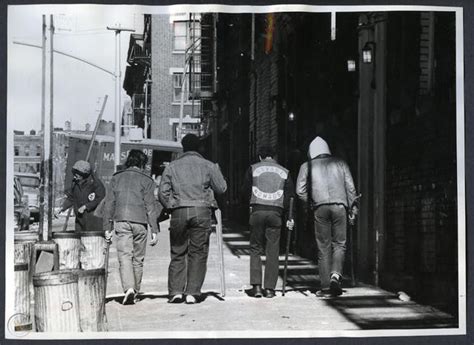 1973 Bronx Gang Members Walk Streets Headquarters Photo 47468714