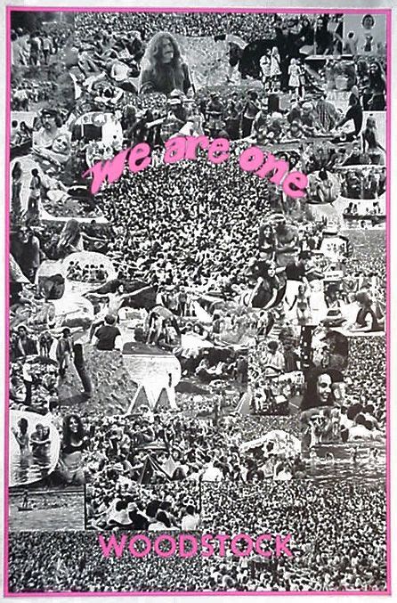 Original Woodstock Poster 1969 Woodstock Poster Woodstock