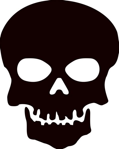 Wide Head Skull Photo Symbol Png Transparent Background Free Download