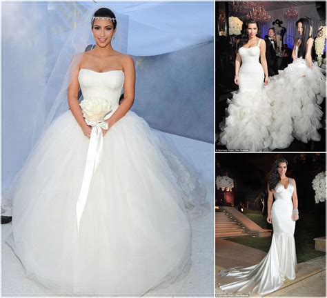 wedding news kim kardashian s wedding dresses kim kardashian and kris h… givenchy wedding