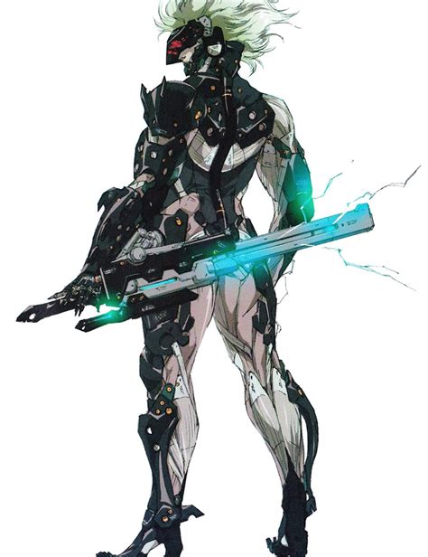 Raiden Backside Concept Art Metal Gear Rising Revengeance Art Gallery