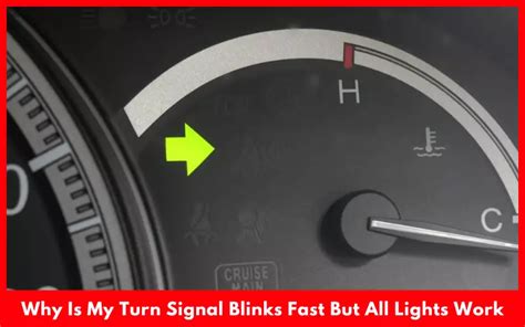 Why Is My Turn Signal Blinks Fast But All Lights Work How We Drive