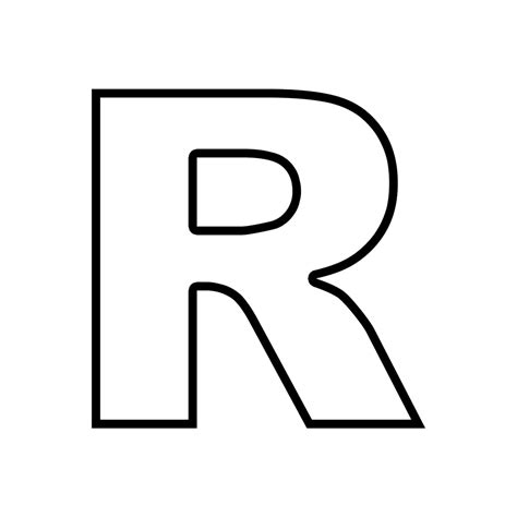 Visualizar Incontable Tremendo letra r para colorear Administración