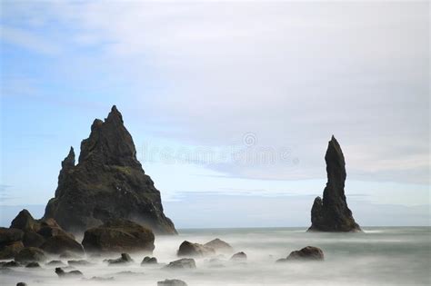 Reynisfjara Beach Vik Iceland Stock Photo Image Of Beautiful