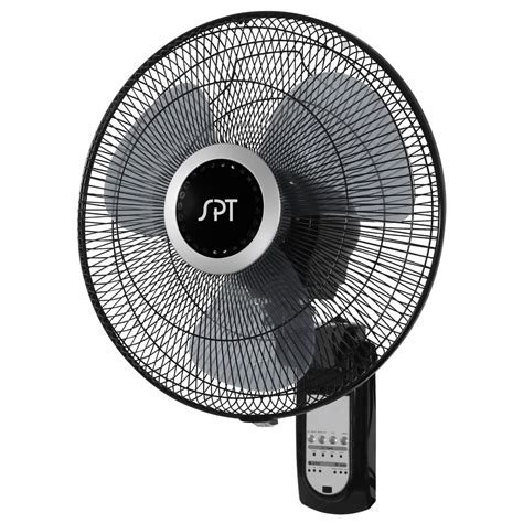 While outdoor wall mounted fans are designed for surviving in the outside, this doesn't necessarily mean without cover. SPT 16 in. Wall Mount Fan with Remote Control-SF-16W81 ...