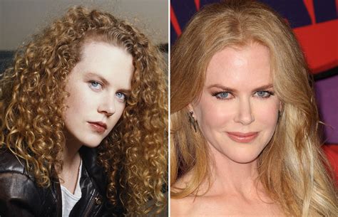 Celebs Then And Now Nicole Kidman Famosos Antes E Depois Celebridades
