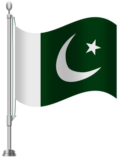 Pakistan Flag PNG Clip Art | Pakistan flag, Pakistan flag ...