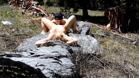 Nude Hiking And Mountain Sex