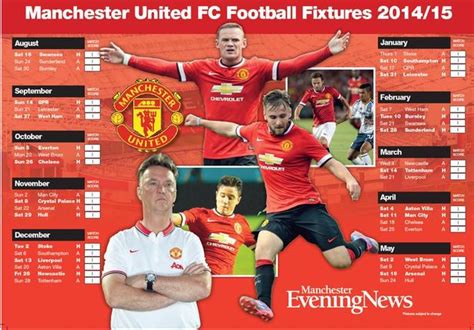 Manchester United Fixtures And Results Man Utd Fixtures Premier