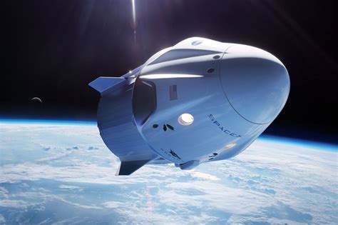 La Nave Espacial Spacex Crew 1 Con Cuatro Astronautas Regresa A La