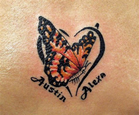 Butterfly Tattoos With Names Like This Design Would Change The