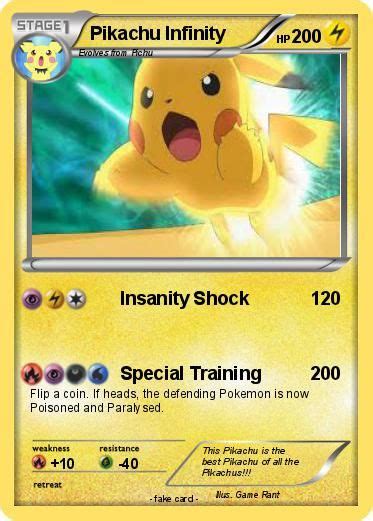 Maybe you would like to learn more about one of these? carte picachu | Pokémon Pikachu Infinity - Insanity Shock ...