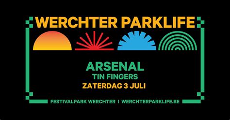 Werchter parklife · бельгия, фламандский регион, rotselaar. Buy tickets for Werchter Parklife: Arsenal + Tin Fingers ...
