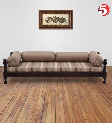 Buy Wooden Classic Diwan Ekbote Furniture India Wooden Sofa Designs
