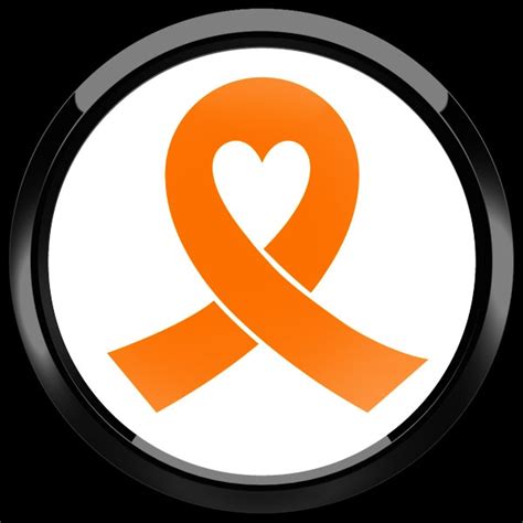They are usually caused by the effect of a cancer on the part of the body where it is growing, although the disease can cause more general symptoms such as weight loss or tiredness. Dome Badge-Orange Ribbon White