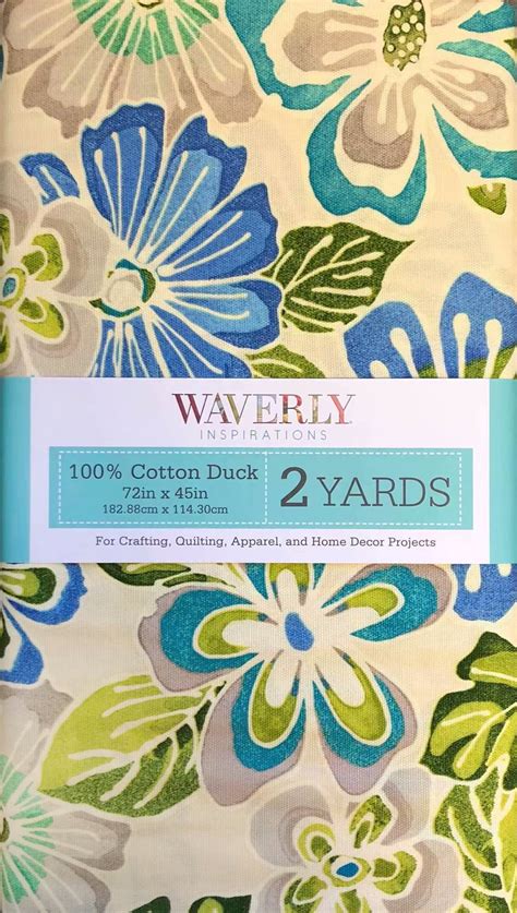 Waverly Inspirations 45 X 2 Yd 100 Cotton Floral Precut Sewing