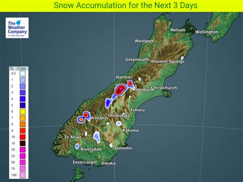 New Zealand Weather Map Forecast Map Of World