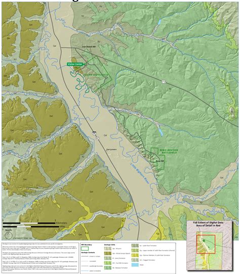 34 Battle Of Little Bighorn Map Maps Database Source