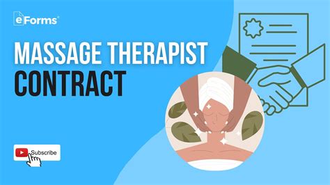 massage therapist contract explained youtube