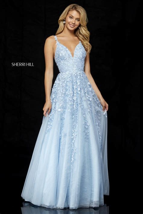 Sherri Hill 52342 Tulle Homecoming Dress Pretty Prom Dresses Cute