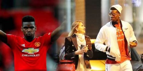 Paul Pogba Makes A Rare Outing With His Stunning Girlfriend Maria
