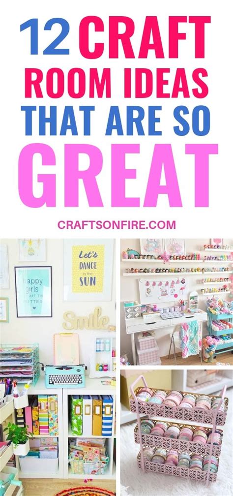 12 Drool Worthy Craft Room Ideas That Will Make You Drool