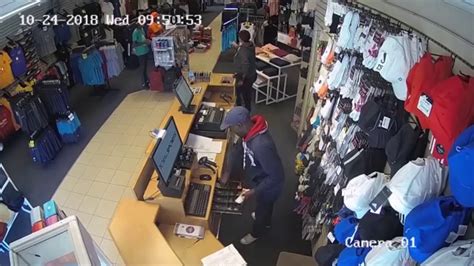 Armed Robbery Caught On Cctv Security Camera Surveillance Video Youtube