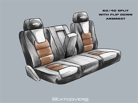 Home Toyota 2010 Toyota 4 Runner Rear 6040 Seat Covers Non Trd