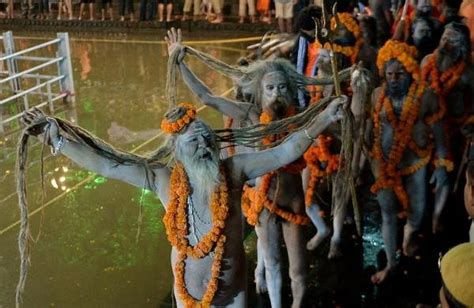 Kumbh Mela Thousands Take Holy Dip During First Shahi Snan The New Indian Express