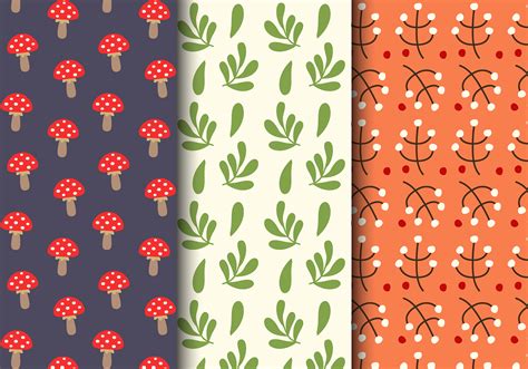 Vector autumn fruits, flowers, leaves texture. Free Autumn Floral Pattern - Download Free Vectors ...