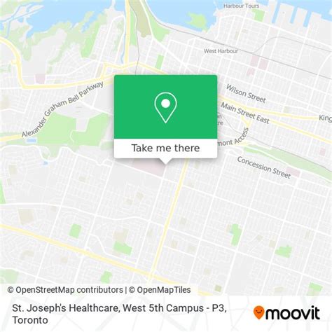 How To Get To St Josephs Healthcare West 5th Campus P3 In Hamilton