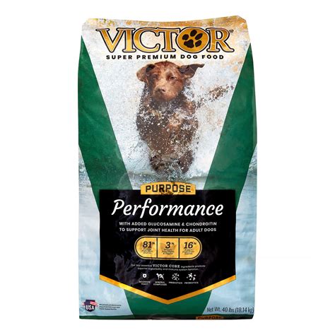 Victor Performance Formula Dry Dog Food 40 Lb