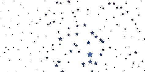 Dark Blue Vector Background With Small And Big Stars 1956815 Vector