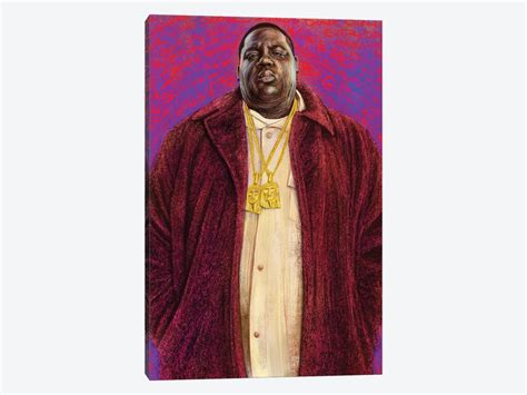 The Notorious Big Canvas Artwork By Christian Paniagua Icanvas