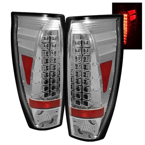 2002 2006 Chevy Avalanche Led Tail Lights Chrome