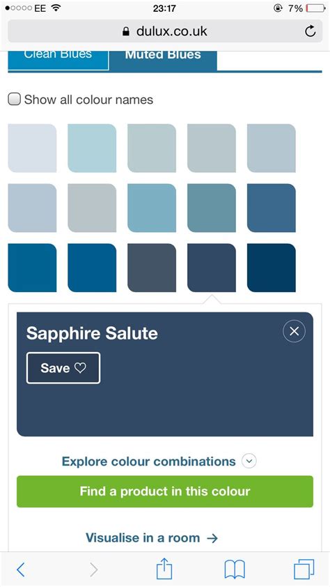 Sapphire Blue Navy Blue Dulux Paint Dark Blue Paint Blue Wall