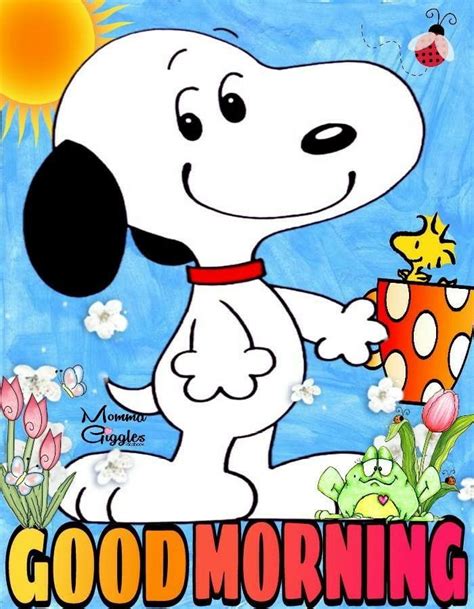 Good Morning Snoopy Cute Good Morning Quotes Good Morning Images Hd