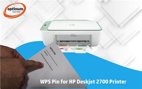 Solved Where Is The Wps Pin Located On My Hp Printer