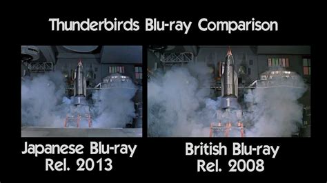Thunderbirds Blu Ray Comparison Youtube