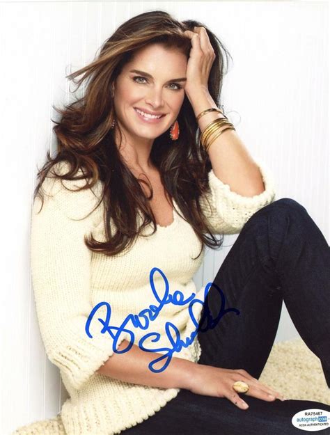 Brooke Shields Suddenly Susan Autograph Signed 8x10 Photo Acoa