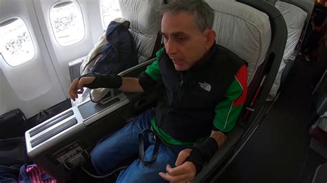 Airplane Seating With A Disability Qantas Style Youtube